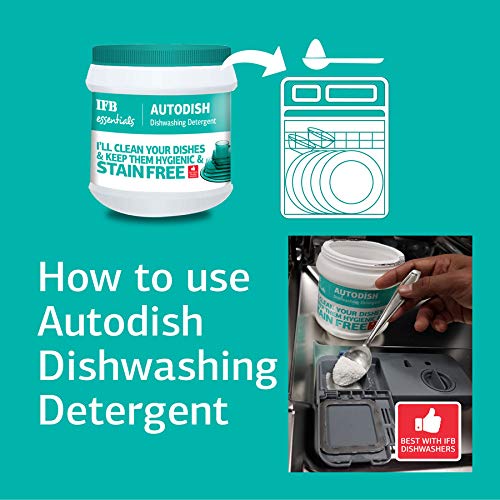 IFB Essentials Autodish Automatic Dishwasher Detergent 1 Kg