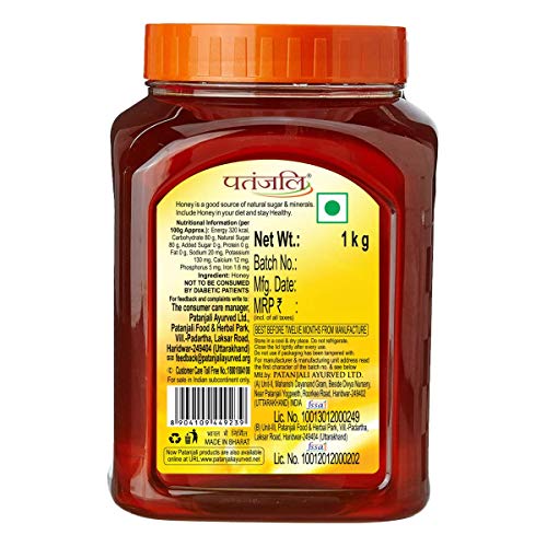 Patanjali Honey, 1kg - GreatofIndia.com