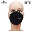 Kawach Mask - Reusable & Washable Face Mask | Made in India - IIT Delhi Startup | 5 Layer Easy to Breath & Universal Size - Pack of 30 - Black & Blue - Image 7