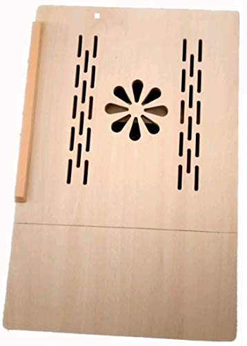 ORRIL Multipurpose Foldable Laptop Table to Read Write Study for Kids and All Age Groups- (Wood)-Brown-Made in India