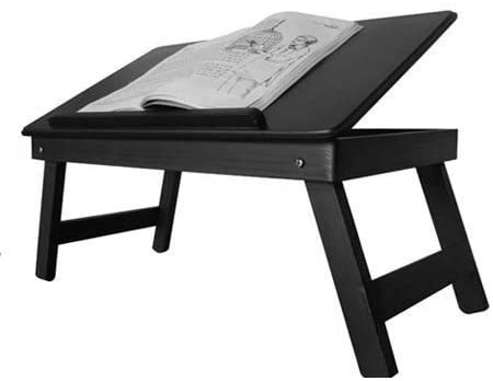 Shopme Store Wooden Table Full Foldable Multipurpose Laptop/Study/Bed Table Multifunction Lap Tablet Desk Made in India