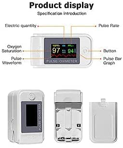 worthi® Finger Pulse oximeter Made in India