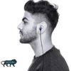 Evidson Vibe Blue in-Ear Wired Earphones with Mic, 2X Bass, Off-Axis Ergonomic fit, HD Sound Mobile Headset with Noise Cancellation, Made in India (Blue) - Image 6