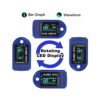 Reelom rox 1100 Fingertip Pulse Oximeter Digital LED Screen Blood Oxygen Saturation Monitor, SpO2 and Heart Rate Monitoring Made in India with 6 Month Warranty - Image 6