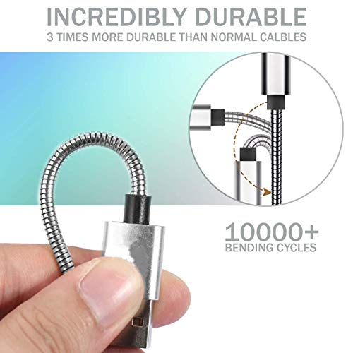 Speeqo Metallic Metal Braid...