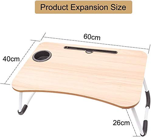 SCW™ Office Hospital Home Work Foldable Laptop LapDesk Table Eating Study Working Reading Writing Wooden Table Made in India (1)
