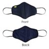 Marcloire - Made In India Standard Size Adult ISO CE Certified Reusable/Washable 5-LDayered Outdoor Protection Face Mask with new pure cotton inner lining inside for Men/Women(Pack of 3) (Blue) - Image 5