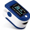 Reelom rox 1100 Fingertip Pulse Oximeter Digital LED Screen Blood Oxygen Saturation Monitor, SpO2 and Heart Rate Monitoring Made in India with 6 Month Warranty