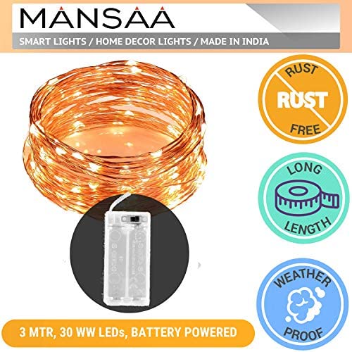 MANSAA® Battery Operated Fa...