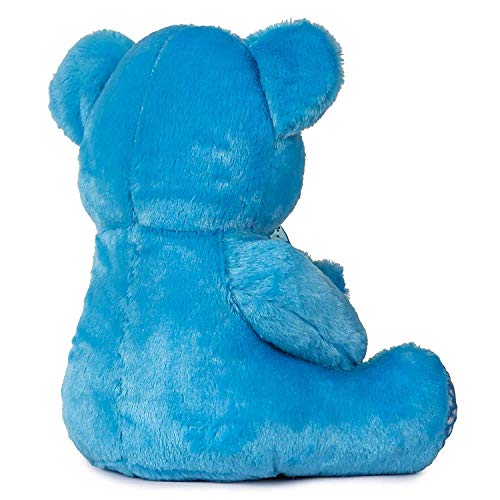 Besties Skin Freindly 100% Safe Mother Baby Teddy Bear Soft Toy/Stuffed Toy, Made in India (55cm, Blue)