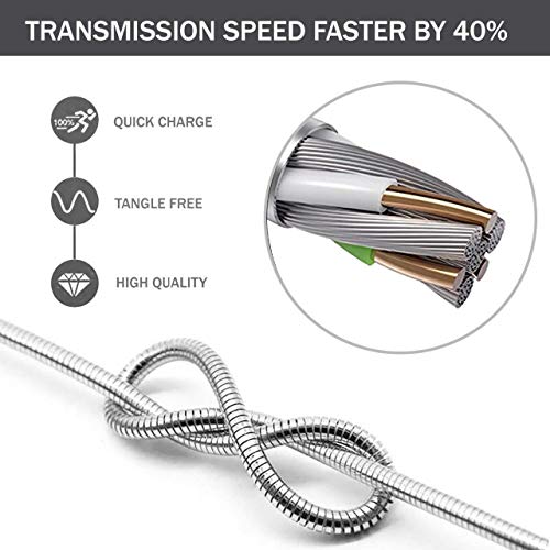 Speeqo Metallic Metal Braid...