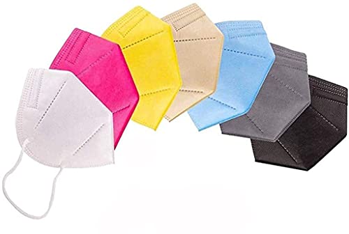 Ace N King N95/KN95 Anti Pollution Dust Face Mask for Kids,Adults,Men & Women Outdoor Protection with 5 Layer Filtration Made in India – Pack of 20 (Mix Colors)
