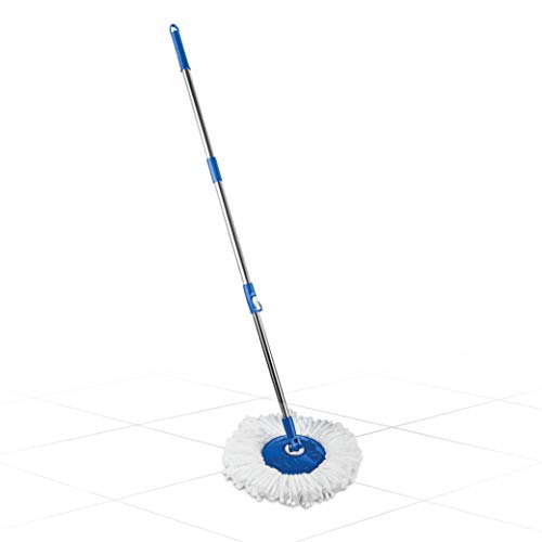 Gala Spin Mop Extendable Handle/Stick Rod with Microfiber Refill (150750)