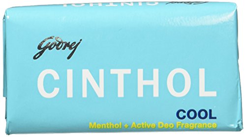Cinthol Bath Cool Soap, 100g (Pack of 5) (Buy 4 get 1 free)