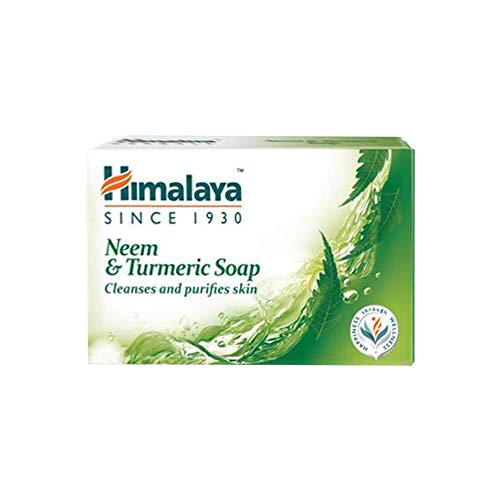 Himalaya Neem and Turmeric Soap, 125g (Pack of 6)