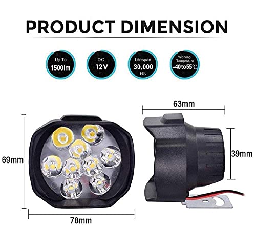Samarah 9 LED Fog Light for...