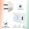 pTron Volta 12W Single USB Smart Charger, Made in India, BIS Certified, Fast Charging Power Adaptor Without Cable for All iOS & Android Devices - (White) - Image 7
