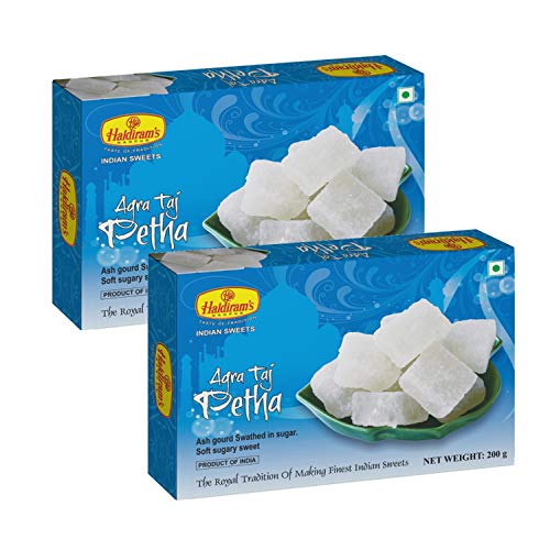 Haldiram's Nagpur Agra Taj Petha - Pack of 2 (350 g x 2) - GreatofIndia.com