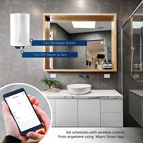 Wipro 16A Wi-Fi Smart Plug ...