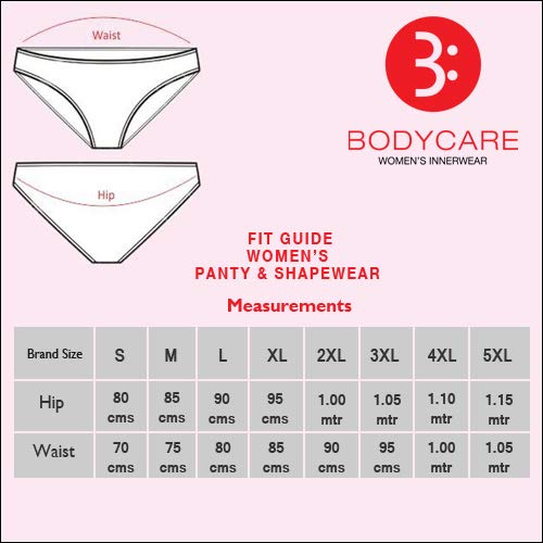 BODYCARE Women’s Hipsters Polyester Panties