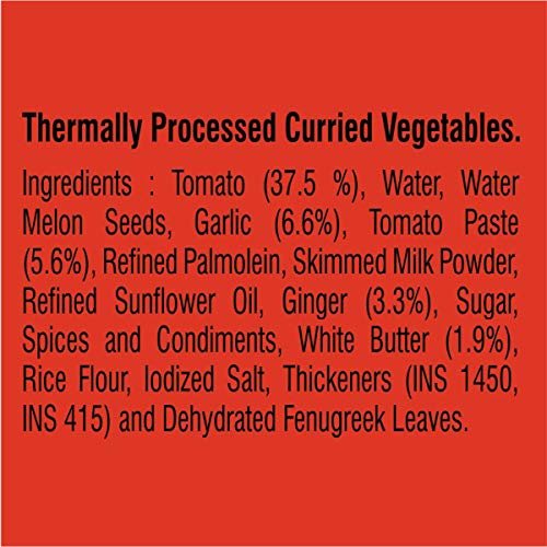 ITC Master Chef Tomato Makhani All-Purpose Gravy 200g, Ready to Cook Indian Base Masala Curry Paste, Easy to Cook