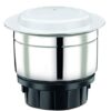 Bajaj GX-1 500W Mixer Grinder with 2 in 1 Function Blade, 3 Jars, White - Image 5