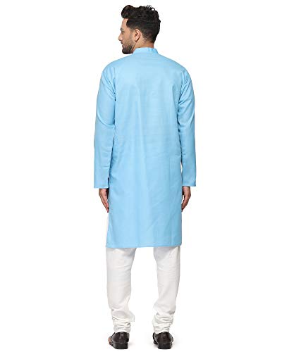 RYLEN Men Kurta and Pyjama Set Cotton