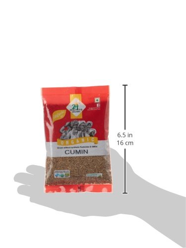 24 Mantra Organic Cumin Seed Organic/ Jeera Whole, 100g - Image 2