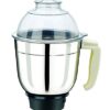 Bajaj GX-8 750W Mixer Grinder with Nutri Pro Feature, 3 Jars, White - Image 4