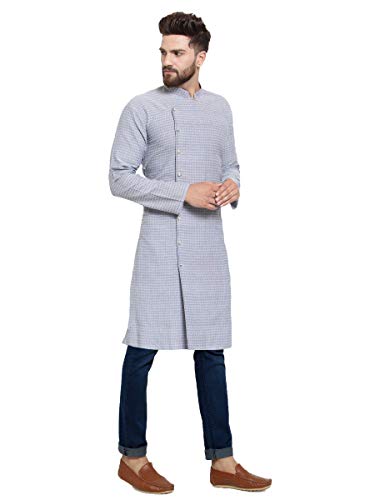 Jompers Men’s Cotton Silk Straight Kurta
