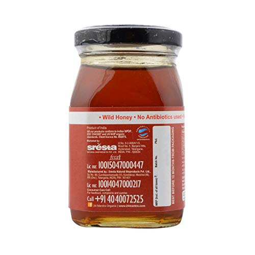 24 Mantra Organic Wild Honey, 250g