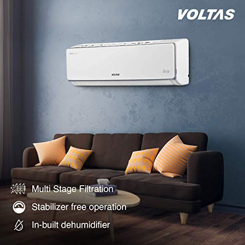 Voltas 1.5 Ton 3 Star Inverter Split AC (Copper 183VCZS White)
