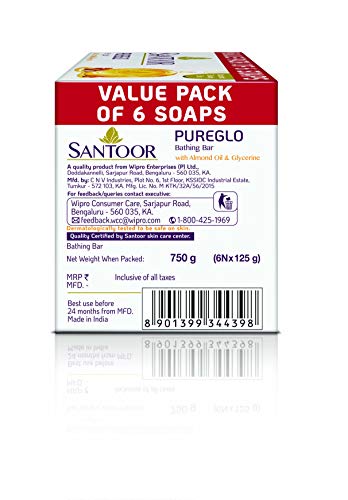 Santoor PureGlo Glycerine B...