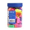 Doms Non-Toxic Dust Free Coloured Erasers Jar Pack Set (Pack of 100 x 4 Set), Multicolor (Model Number: DM3438P4) - Image 7