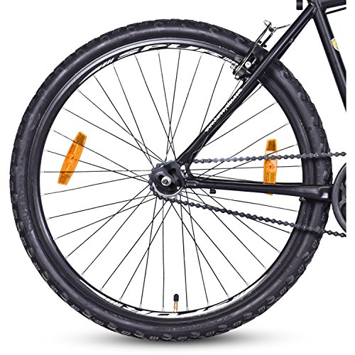 Hero Kyoto 26T Single Speed Mountain Bike (Black, Ideal For : 12+ Years )