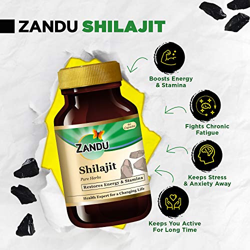 Zandu Shilajit Capsules, In...