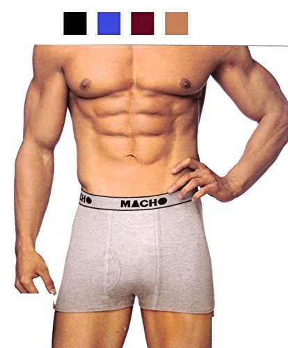 Amul Macho Cotton Trunk/Underwear for Men Extra Large (XL) 95 cms Assorted Pack of 2