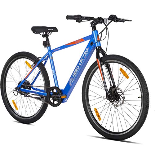 Hero Lectro Kinza 27.5T SS Single Speed Electric Cycle – 18″ Frame, 95% assembled