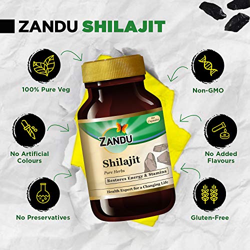 Zandu Shilajit Capsules, In...