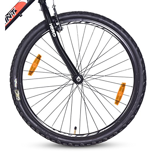 Hero Kyoto 26T Single Speed Mountain Bike (Black, Ideal For : 12+ Years )