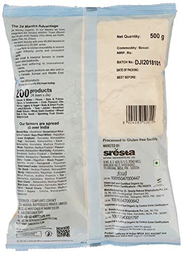 24 Mantra Organic Besan flo...