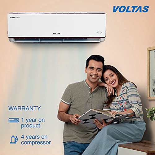 Voltas 1.4 Ton 3 Star Inverter Split Adjustable AC (Copper, 2021 173V ADJ, White)