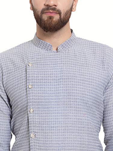 Jompers Men’s Cotton Silk Straight Kurta