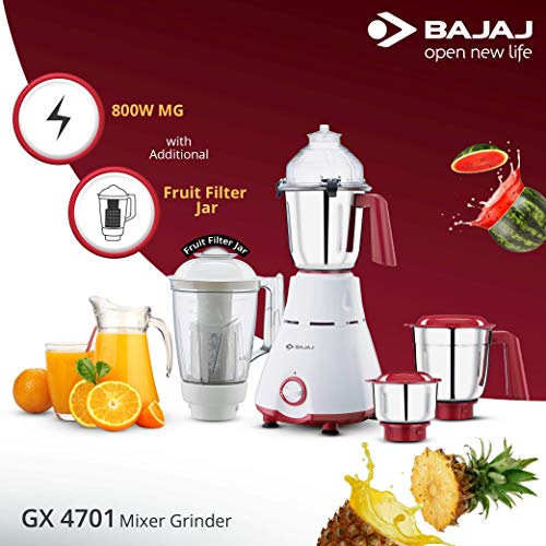 Bajaj GX-4701 800W Mixer Gr...