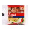 Amul Cheese Slice, 10 pcs Pouch Pack 200Gm. (Pack of 2)