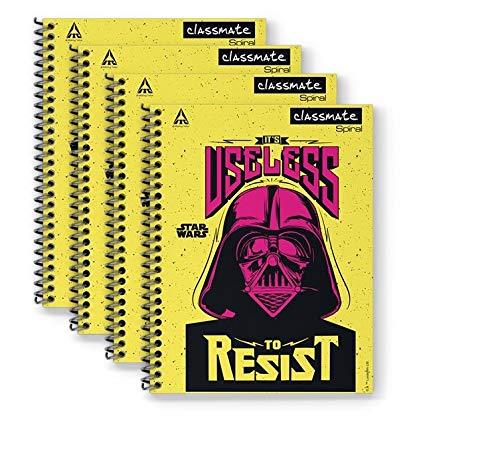 Classmate Spiral Notebook &...