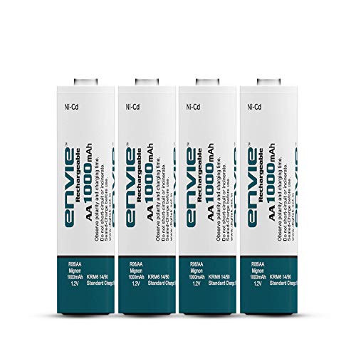 Envie AA 1000 4PL Ni-CD Rechargeable Battery (White)