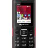 Micromax X380 (2400 mAh, BT Calling, Screen Capture) (Black and Red)