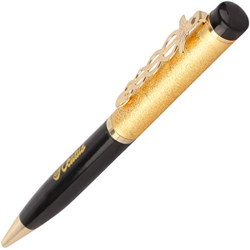 Oculus 1611 Doctor Logo Clip Black with Golden Combination Metal Ball Pen,Fitted With Germany Made Refill and presented in gift box. Most suitable for medical professionals, nurses, hospitals.