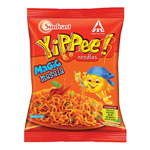 Sunfeast Yippee Noodles – Magic Masala, 6x70g Pack